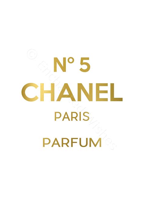 chanel no 5 clipart|free printable chanel logo.